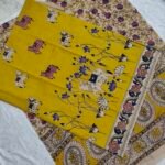 Kalamkari Cotton Dress Material 2 Pieces Set (K2DM01)