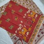 Kalamkari Cotton Dress Material 2 Pieces Set (K2DM02)