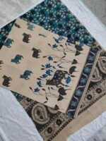 Kalamkari Cotton Dress Material 2 Pieces Set (K2DM03)