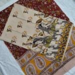 Kalamkari Cotton Dress Material 2 Pieces Set (K2DM07)