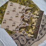 Kalamkari Cotton Dress Material 2 Pieces Set (K2DM10)