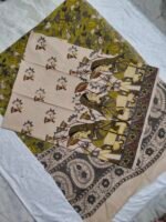 Kalamkari Cotton Dress Material 2 Pieces Set (K2DM10)