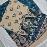 Kalamkari Cotton Dress Material 2 Pieces Set (K2DM12)