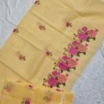 Kota Doria Embroidery Suit 2PCs Set (KEDM16)