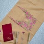 Kota Doria Embroidery Suit 3PCs Set (KEDM19)