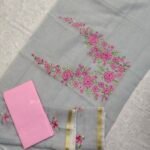 Kota Doria Embroidery Suit 3PCs Set (KEDM20)