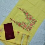 Kota Doria Embroidery Suit 3PCs Set (KEDM22)