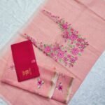 Kota Doria Embroidery Suit 3PCs Set (KEDM25)