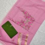 Kota Doria Embroidery Suit 3PCs Set (KEDM26)