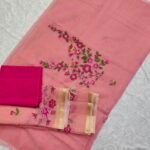 Kota Doria Embroidery Suit 3PCs Set (KEDM27)