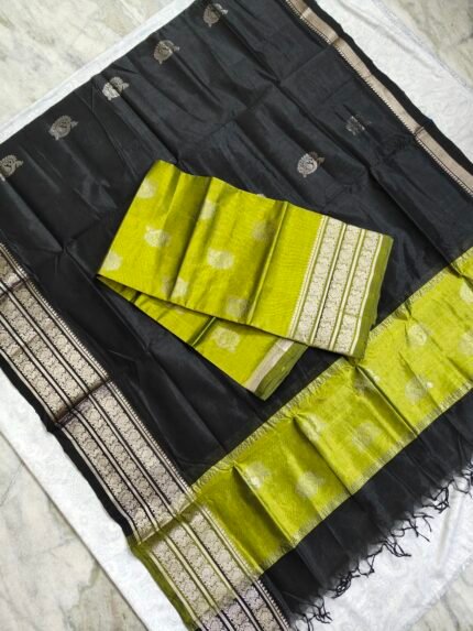 Mangalagiri Handloom Pattu Dress Material Set (MPDM03)