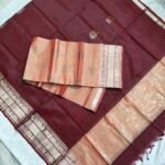 Mangalagiri Handloom Pattu Dress Material Set (MPDM06)
