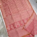 Maheswari Silk Saree with Block/Ajrak/Bagru Printed (MSS092)