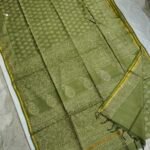 Maheswari Silk Saree with Block/Ajrak/Bagru Printed (MSS094)