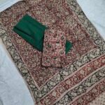 Kalamkari Block Printed Cotton Dress Material (KBPDM05)