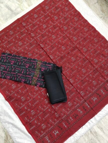 Cotton Printed Dress Material Set (PCDM11)