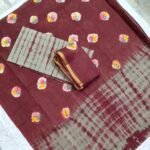 Cotton Bandini Dye Dress Material Set (SCDM63)