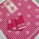 Cotton Batik Dress Material 3 PCs Set (BCDM09)