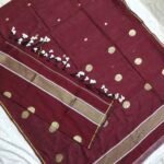 Cotton Handwoven Jamdani Dress Material 2Pcs Set (CJDM03)
