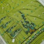 Khadi Silk Jamdani Dress Material 2Pcs Set (KJDM03)