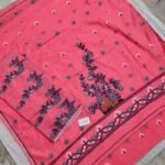 Khadi Silk Jamdani Dress Material 2Pcs Set (KJDM04)