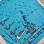 Khadi Silk Jamdani Dress Material 2Pcs Set (KJDM06)