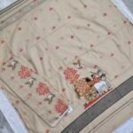 Khadi Silk Jamdani Dress Material 2Pcs Set (KJDM09)