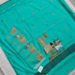 Khadi Silk Jamdani Dress Material 2Pcs Set (KJDM10)