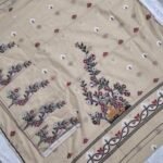 Khadi Silk Jamdani Dress Material 2Pcs Set (KJDM11)