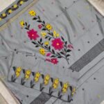Khadi Silk Jamdani Dress Material 2Pcs Set (KJDM18)