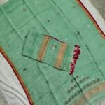 Lenin Handwoven Jamdani Dress Material 2Pcs Set (LJDM04)