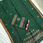 Lenin Handwoven Jamdani Dress Material 2Pcs Set (LJDM08)