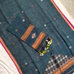 Lenin Handwoven Jamdani Dress Material 2Pcs Set (LJDM09)