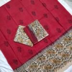 Cotton Block Printed  Dress Material Set (SCDM44)