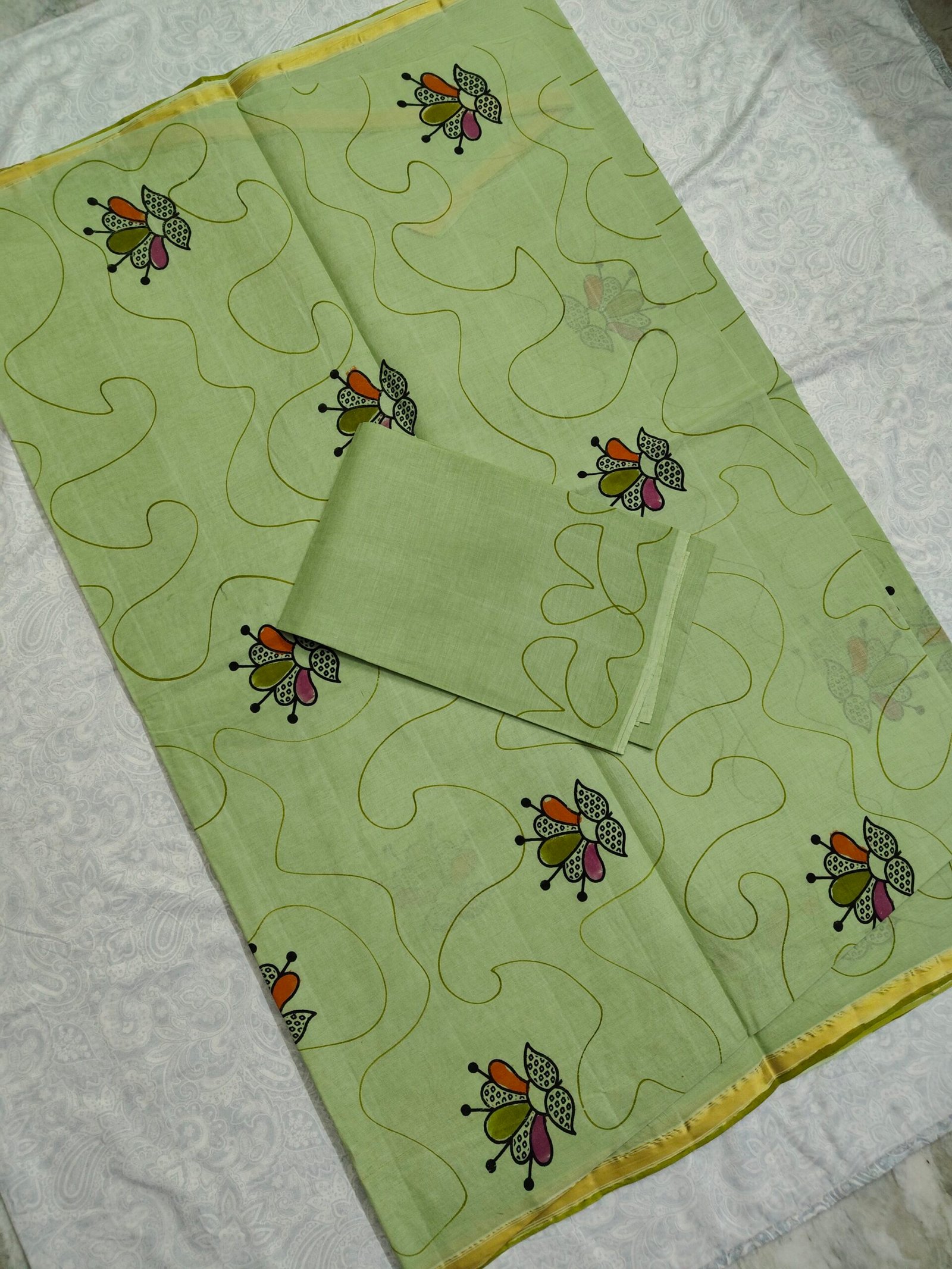 oplus_34 Cotton Saree (CS05) - Image 1