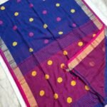 Bengal Khadi Jute Cotton Saree (JCS08)