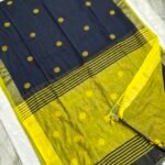 Bengal Khadi Jute Cotton Saree (JCS09)