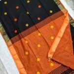 Bengal Khadi Jute Cotton Saree (JCS12)
