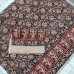 Kalamkari Cotton Dress Material 2 Pieces Set (K2DM21)