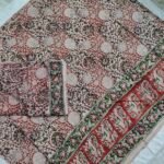 Kalamkari Cotton Dress Material 2 Pieces Set (K2DM22)