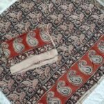 Kalamkari Cotton Dress Material 2 Pieces Set (K2DM24)