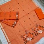Kota Doria Embroidery Suit 3PCs Set (KEDM29)