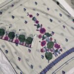Khadi Silk Jamdani Dress Material 2Pcs Set (KJDM33)