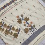 Khadi Silk Jamdani Dress Material 2Pcs Set (KJDM39)