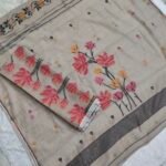 Khadi Silk Jamdani Dress Material 2Pcs Set (KJDM41)