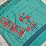 Khadi Silk Jamdani Dress Material 2Pcs Set (KJDM42)