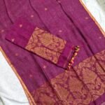 Lenin Handwoven Jamdani Dress Material 2Pcs Set (LJDM15)