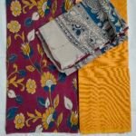 Kalamkari Cotton Dress Material (KDM15)