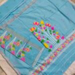 Khadi Silk Jamdani Dress Material 2Pcs Set (KJDM45)