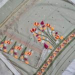 Khadi Silk Jamdani Dress Material 2Pcs Set (KJDM46)